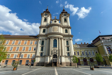 Fototapeta premium Minorite church in Eger, Hungary