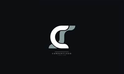 CS SC C S Letter Logo Design Icon Vector Symbol