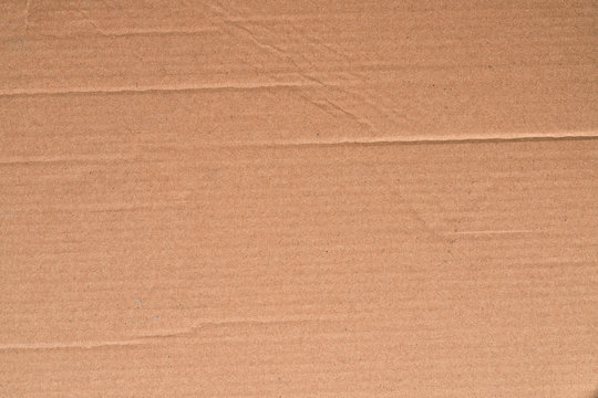 Cardboard paper texture, brown carton material surface