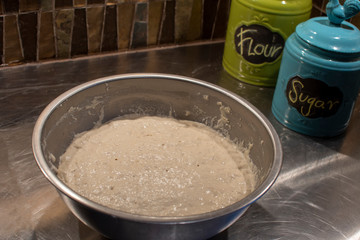 Sour Dough Ready For The Next Rise