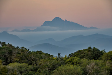 Landscape photographed in South Africa. Picture made in 2019.