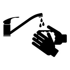 Well-drawn pixel vector icons for web graphics and applications. A simple minimal icon. COVID-19 virus. Prevention of coronavirus.