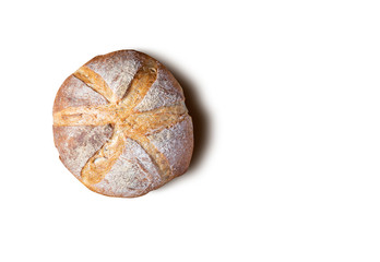 Mexican handmade salty bread. Traditional Mexican bread.