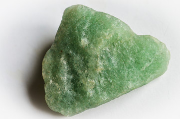 green quartz mineral stone