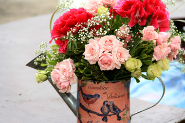 Hermoso arreglo floral