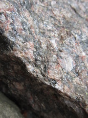 Gneis oder Granit, Konglomerat, Felsabbruch, Findling aus Berlin