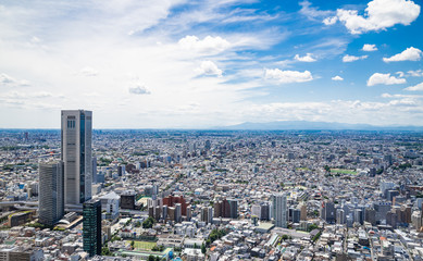東京都庁から眺める住宅エリア