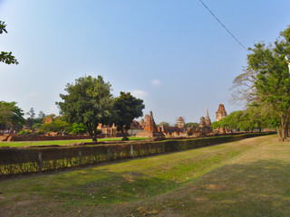 The Wat Mahathat Temple of the Great Relic is a Buddhist temple in Ayutthaya, central Thailand.