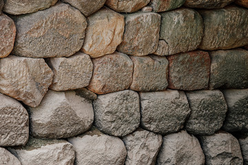 Old  stone wall. Background for design.