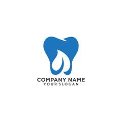 Creative  Dental Care Logo Vector