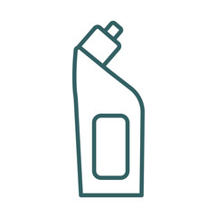 disinfectant plastic bottle product line style