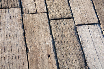 並べられた鉄道の枕木