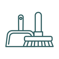 Fototapeta premium picker tool clean line style icon