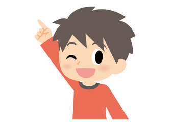 男子の表情　解決