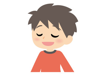 男子の表情　うっとり