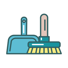 Obraz premium picker tool clean fill style icon