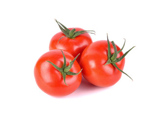 Tomato isolated on white background