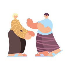 men meeting creating business from home