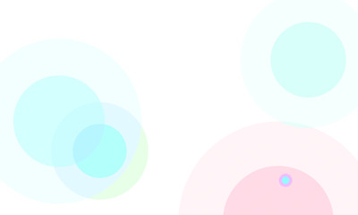 Abstract colorful circles background.3D illustration.