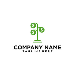 Finance & Business Logo Design. Financial Stock Exchange Market Charts Logo design abstract vector template.