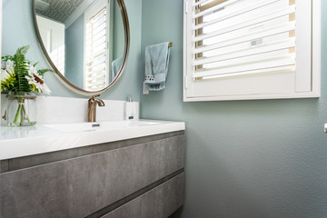 modern bathroom sink