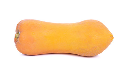 papaya isolated on white background