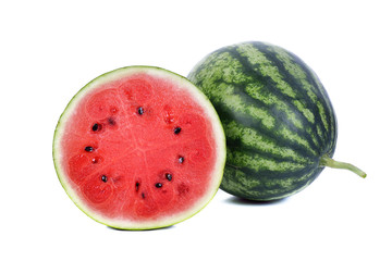 Watermelon isolated on the white background