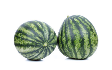 Watermelon isolated on the white background