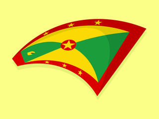 Grenada national flag 
