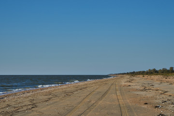 Image of a sandy beach.