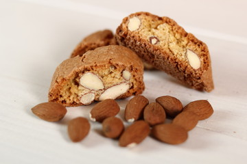 Italian almond biscuits cantuccini