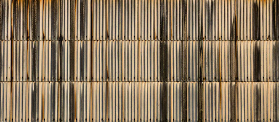 Rostiges Wellblechprofil