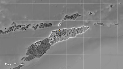 East Timor, bilevel elevation - composition