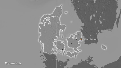 Denmark, bilevel elevation - composition