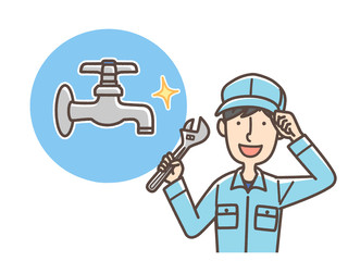 水まわり　トラブル　作業員