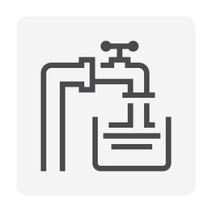 faucet water icon
