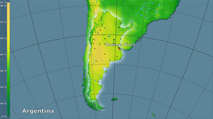 Argentina, annual range - composition