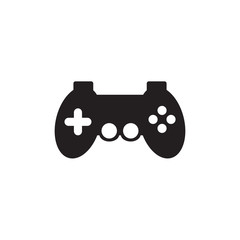 joystick gamer logo design template