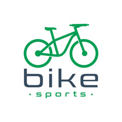 Sports bike logo design