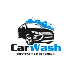 Fototapeta premium modern car wash logo