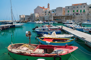 Panoramic view of Giovinazzo. Puglia. Italy.
