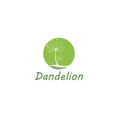 Dandelion vector icon design