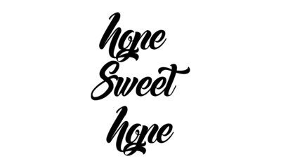 Hope Sweet Hope, Christian faith, Typography for print or use as poster, card, flyer or T Shirt 