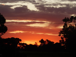 Sunset in Australia