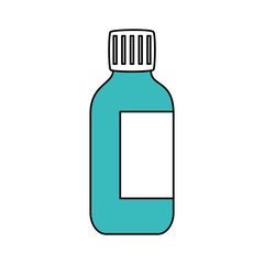 Fototapeta premium medicine bottle drugs isolated icon vector illustration design