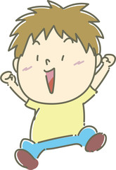 男の子01_03（飛ぶ）