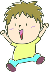 男の子01_03（飛ぶ）