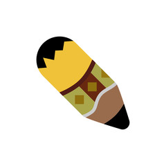 Pencil icon vector illustration for web