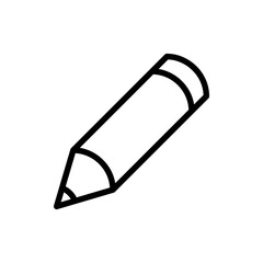 Pencil icon vector illustration for web