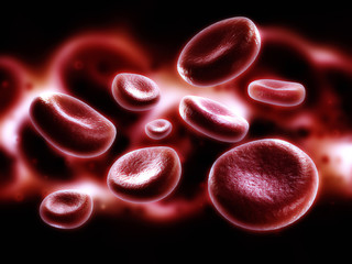 3d illustration of a Red Blood Cells

